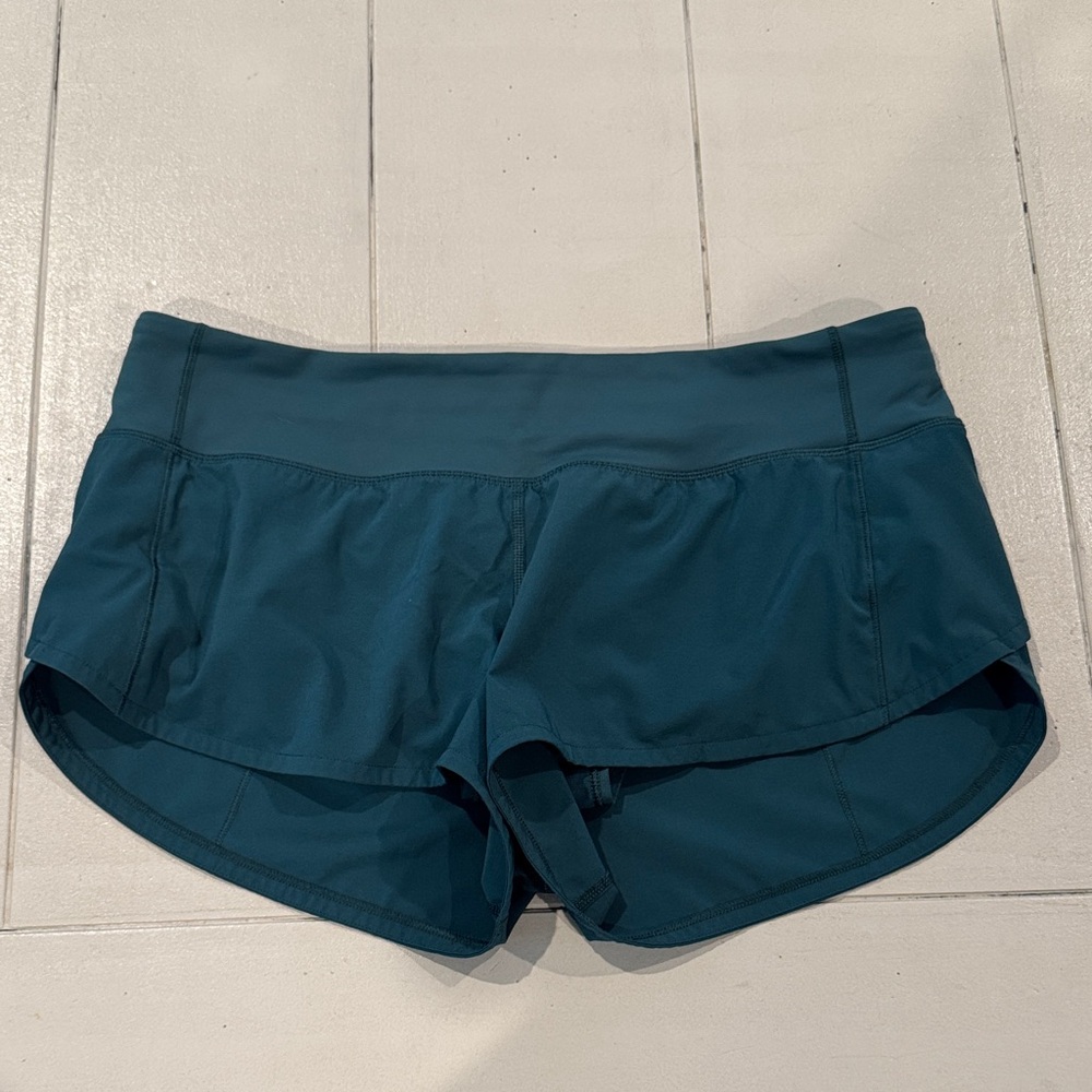 lululemon athletica Teal Athletic Shorts